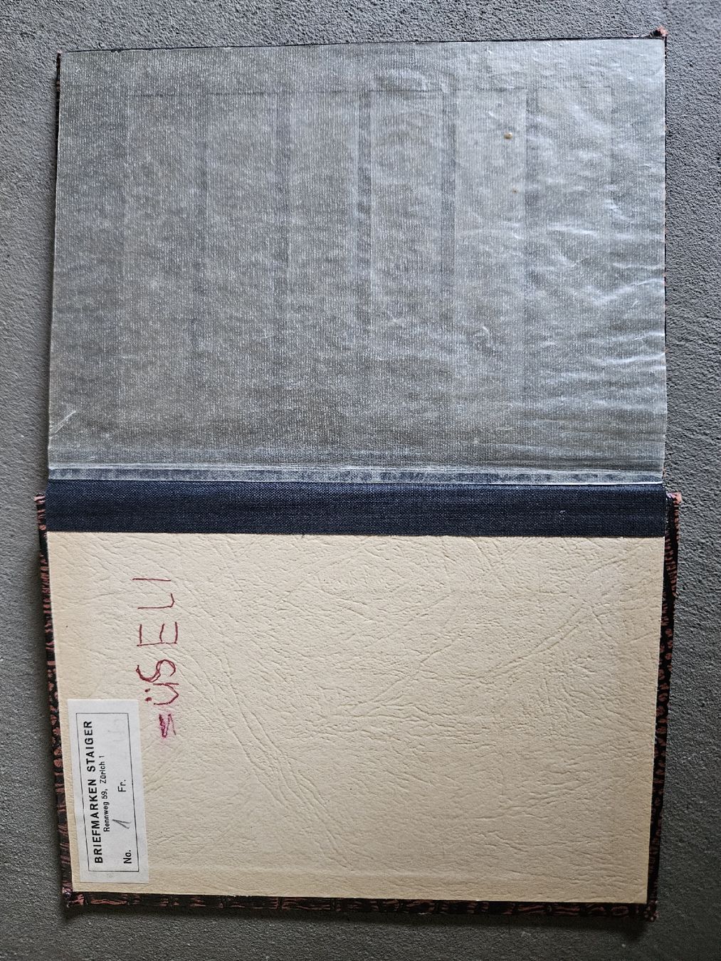 Albums: Album de timbres de collection – D'occasion à Biel/Bienne par echinops 2